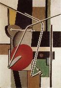 Fernard Leger Mechanism element oil painting